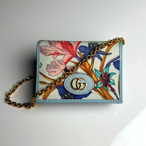 Gucci Flora Limited Edition Marmont Wallet - Picture 1 of 9